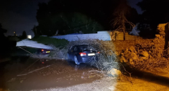 يافا: انهيار جدار كبير يتسبب بأضرار جسيمة دون وقوع اصابات 